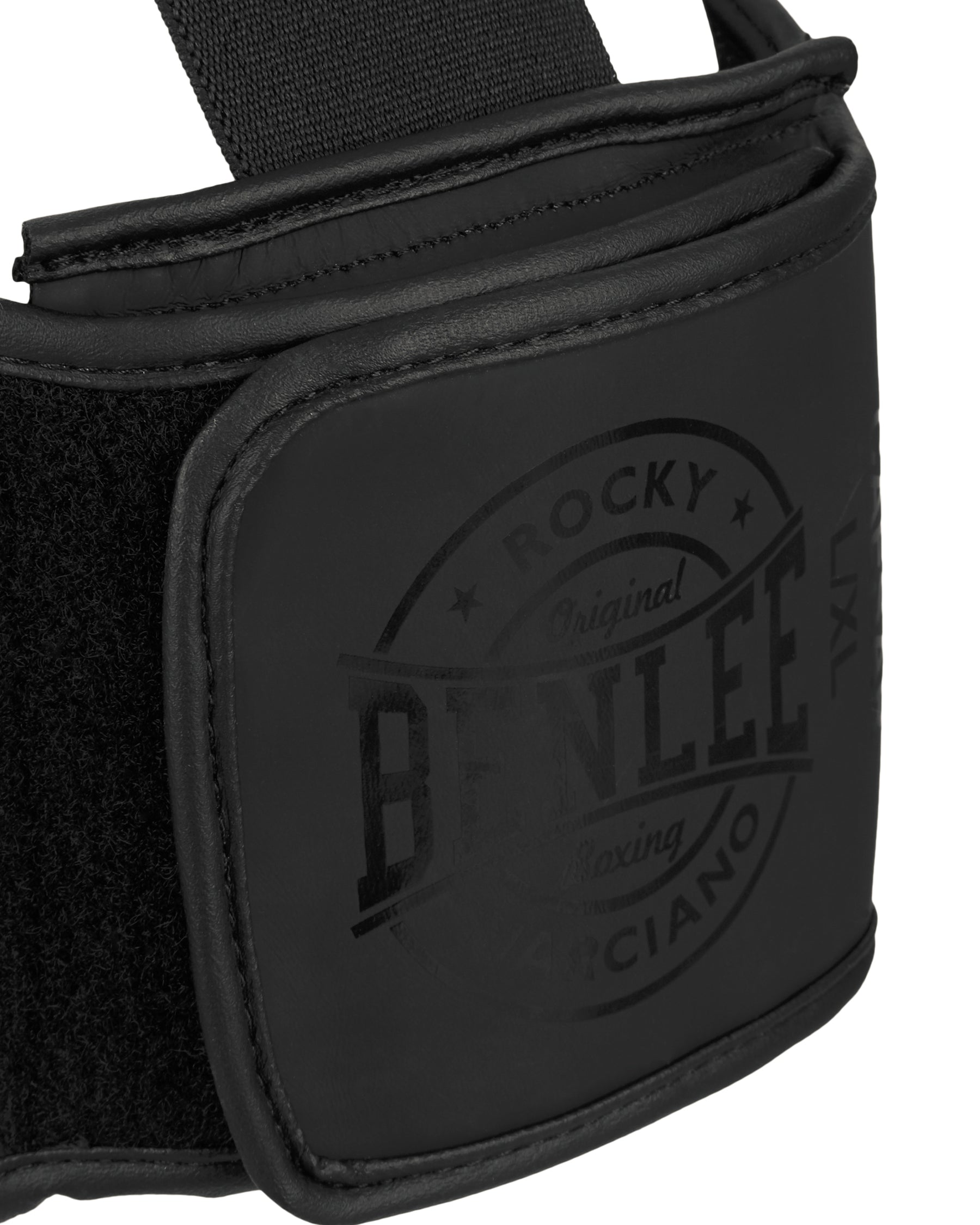 BenLee BenLee Black Label Caesar Boxing Headguard em detalhe de vinil PU