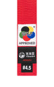 Cintura Karate Tokaido WKF Approved Rossa o Blu - 100% Cotone