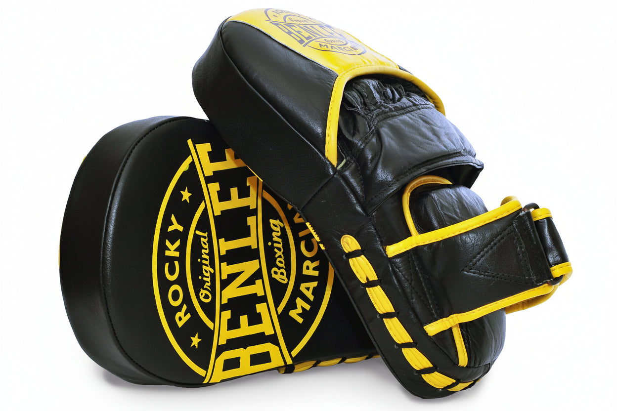 Colpitori da Boxe BenLee Abington in Pelle Curvi