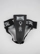 Protezione conchiglia donna Metal Boxe colore nero con elastico di supporto