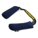 Coppia di deodoranti per guantoni Hayabusa blu navy collegati da cinturino, vista frontale