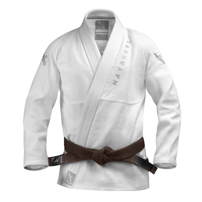 Hayabusa Gi Jacket Core Ultra-Light Nero frontale Jiu-Jitsu