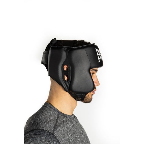 Everlast Core Headgear Nero Dettaglio Protezione Viso