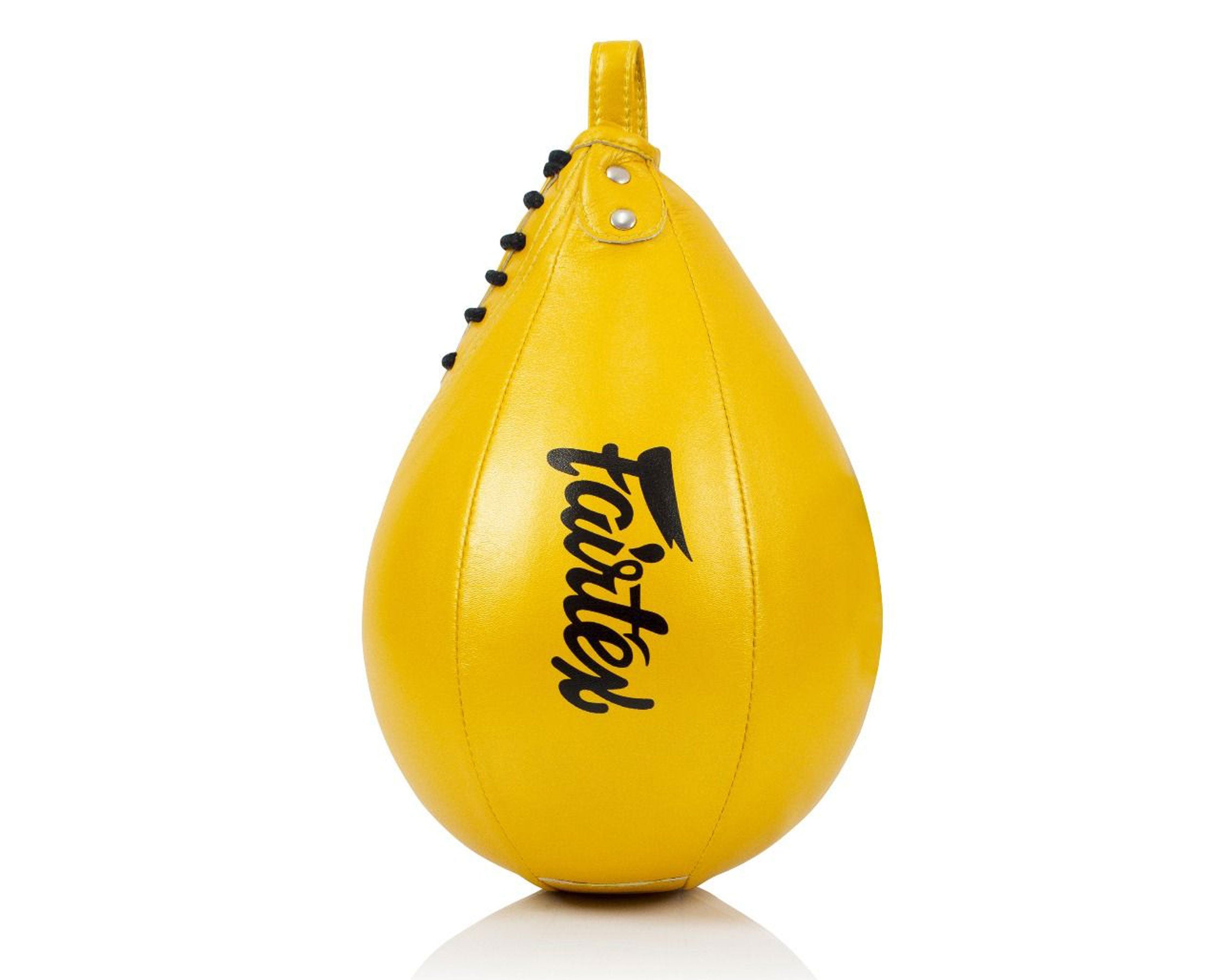 Pera boxe Fairtex SB2 in microfibra oro per velocità