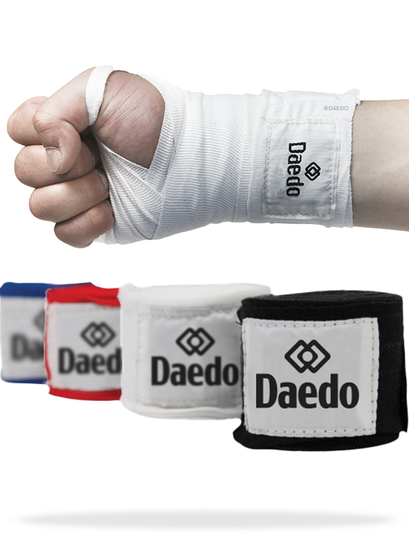 Daedo グローブの下のリジッド バンド - 正面図