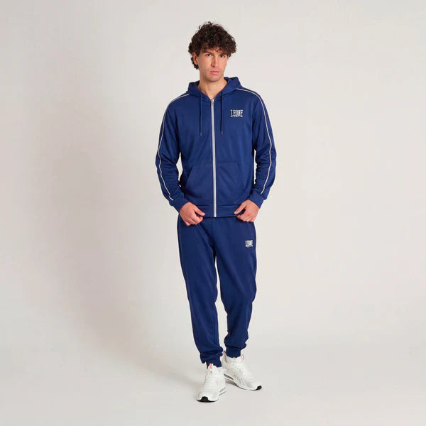 Sudadera ligera con capucha y cremallera Leone Classic