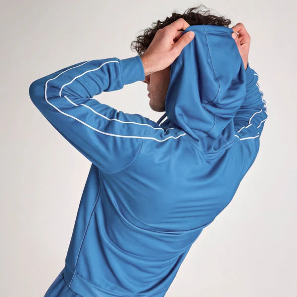 Sudadera ligera con capucha y cremallera Leone Classic
