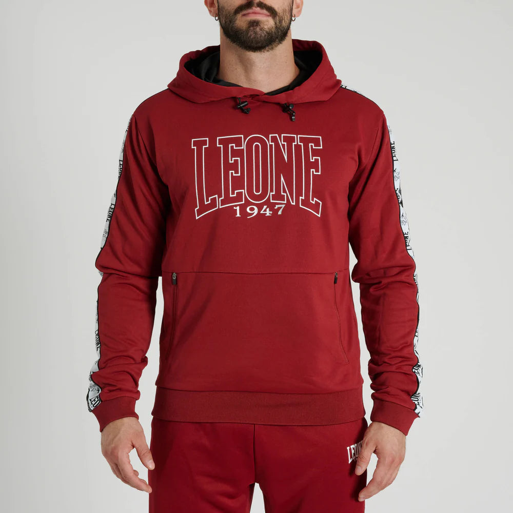 Felpa Leone Iconic con Cappuccio