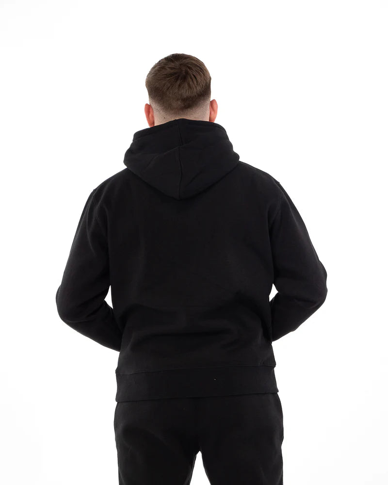 Vista posteriore hoodie Black Metal Boxe collezione Metal Sports