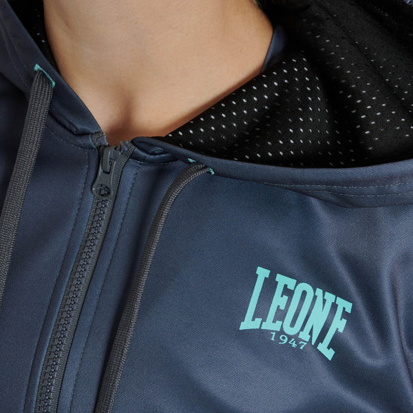 Felpa Donna Crop Leone WACS