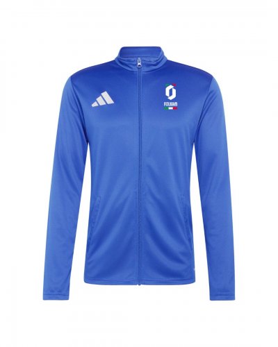 Giacca Adidas FIJLKAM Royal - vista frontale