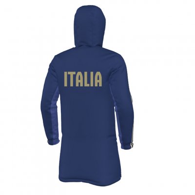 Adidas Winterjacke MiTeam Fijlkam Navy Rückansicht