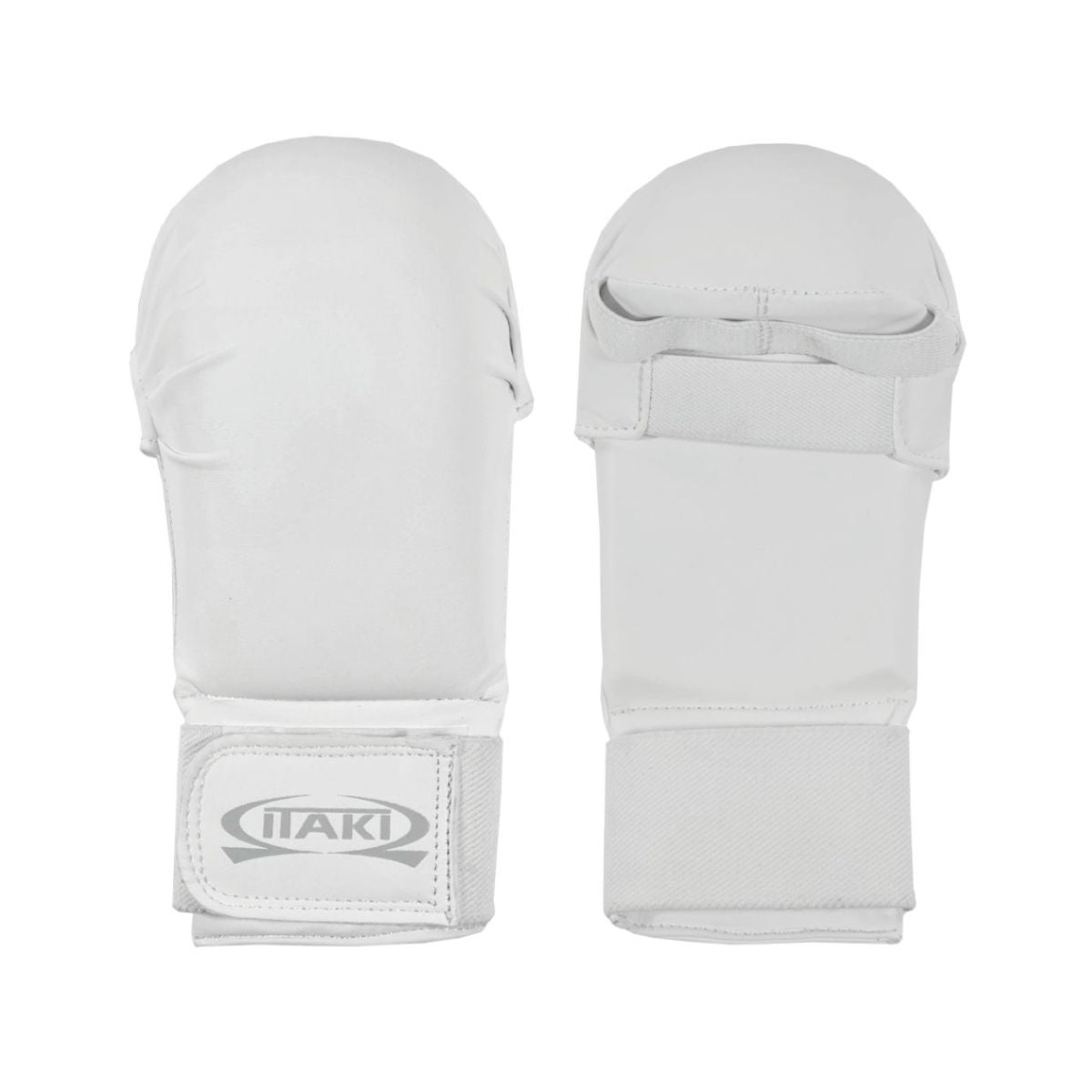 Itaki Weiße Karate Kumite Handschuhe – Fight Club Store