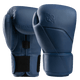 Paio di guanti da boxe Hayabusa E1 in pelle blu Dusk, protezione totale per sacco e colpitori