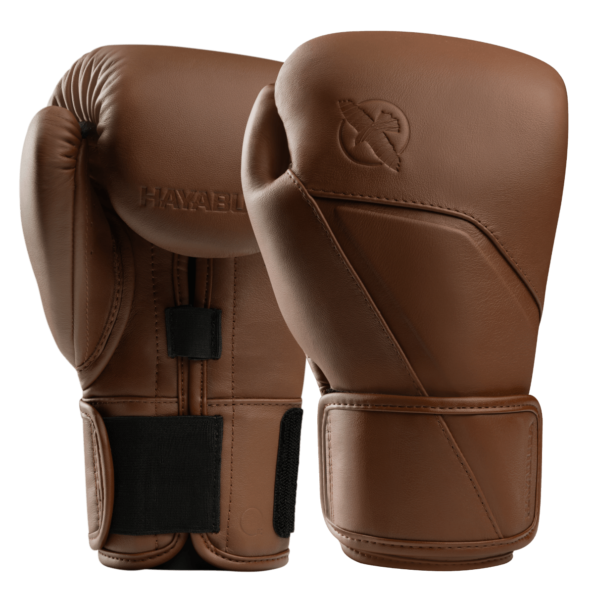 Pereche de mănuși de box Hayabusa E1 din piele maro Sienna, stil clasic și protecție dublă pentru atele