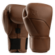 Paio di guanti da boxe Hayabusa E1 in pelle marrone Sienna, stile classico e protezione dual splint