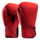 Guanti da boxe Hayabusa T360 rossi visti frontalmente in primo piano