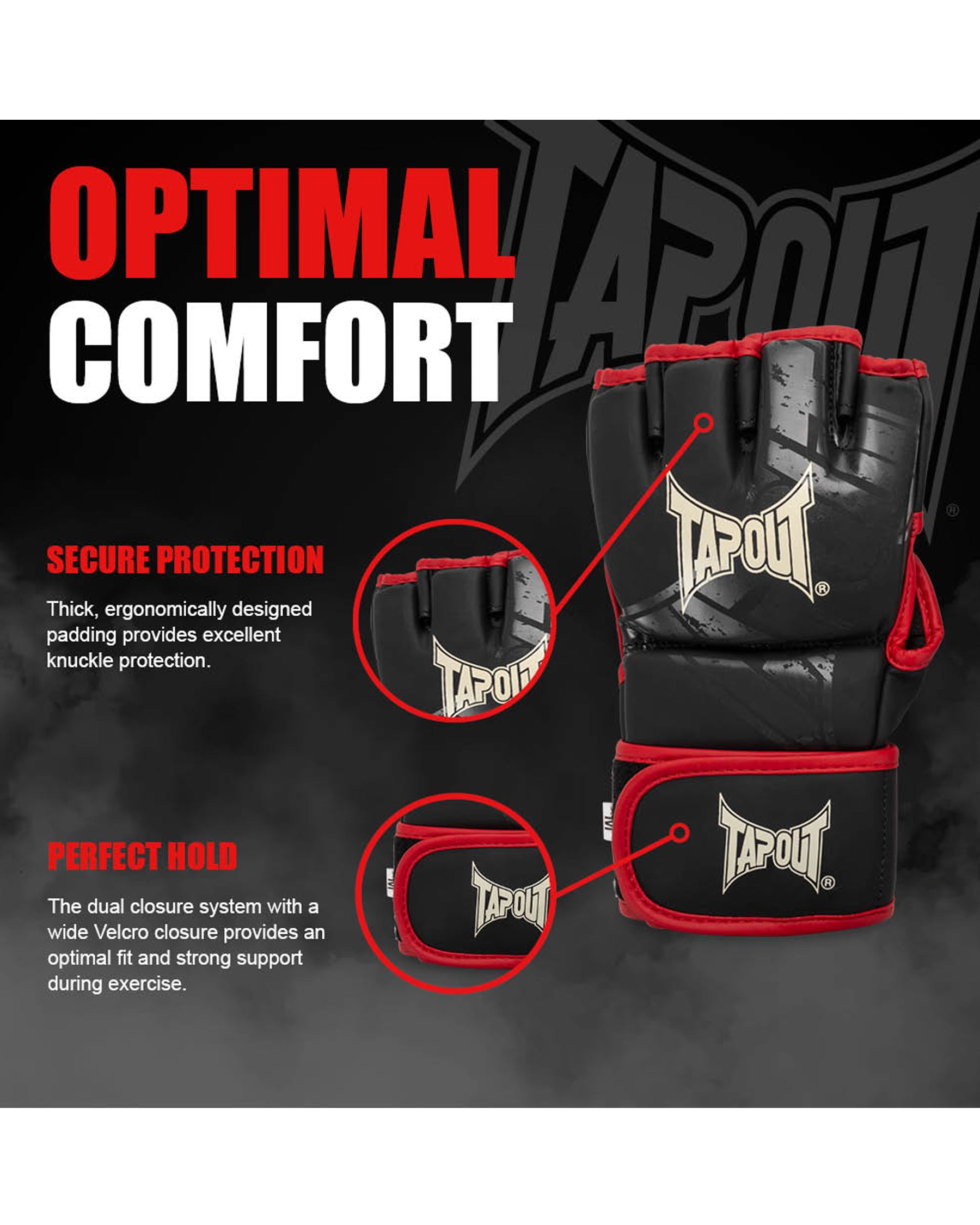 TapouT MMA Trainingshandschuhe - Detailansicht-2