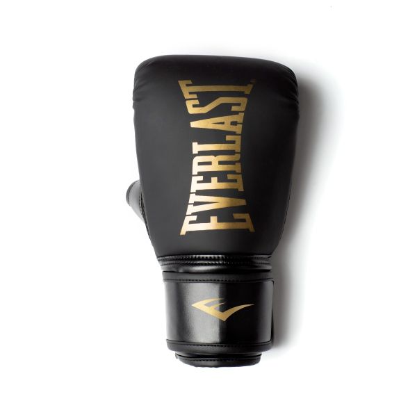 Everlast Cardio Elite Guantes De Boxeo Negro/Dorado Espalda Boxeo