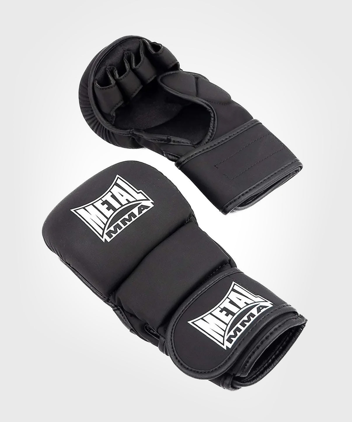 Sarung Tangan Sparring Tinju Logam Satu MMA - tampilan detail-2