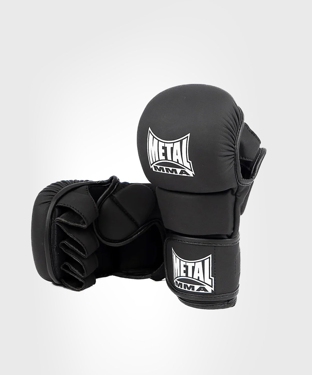 Sarung Tangan Sparring Tinju Logam Satu MMA - tampak depan