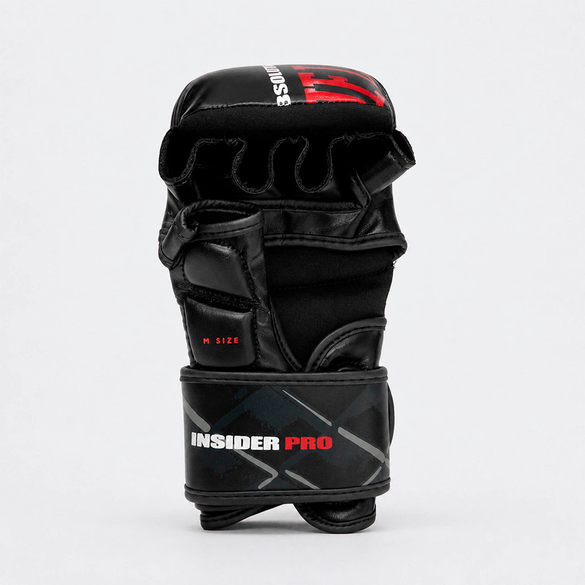 Šedé rukavice MMA Cage - detailní pohled