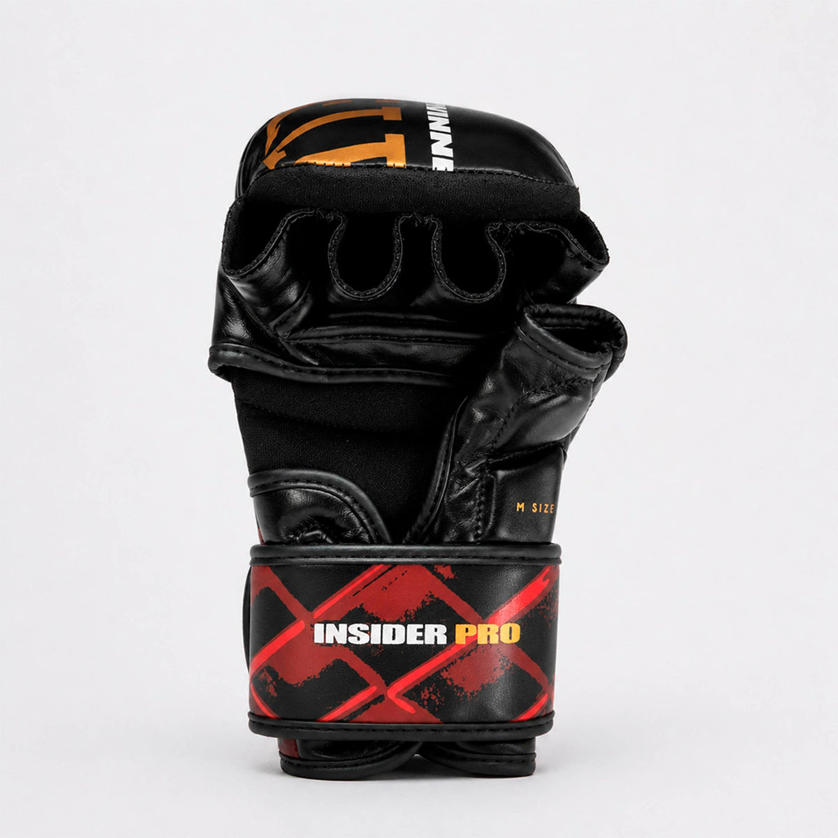 MMA Cage Gloves Red - detailní pohled