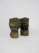Vista frontale guanti MMA Metal Boxe military green, design tattico professionale