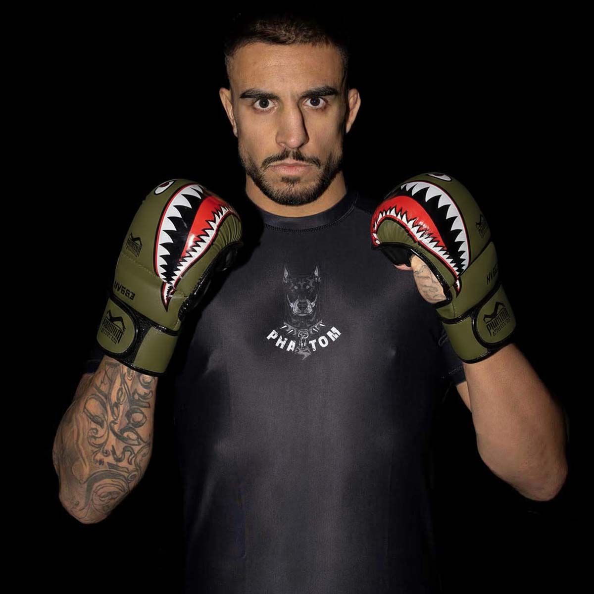 Luvas de sparring Phantom MMA - visualização de detalhes-3