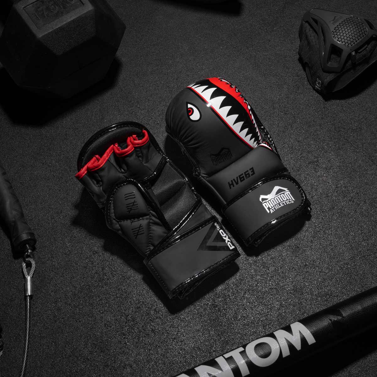 Luvas Phantom MMA Sparring - visualização de detalhes