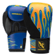 Coppia di guantoni da boxe Hayabusa S4 Youth Epic per bambini con grafica fiamme rosse e arancioni