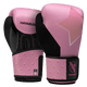 Paio di guantoni da boxe Hayabusa S4 Youth Epic per bambina con grafica stella scintillante rosa e viola