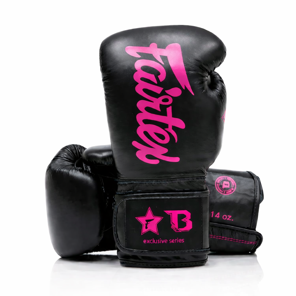 Guantoni da boxe Fairtex FXB Nero e Rosa