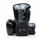 Guantoni da boxe FXB Fairtex total Black in vera pelle