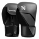Set di guantoni da boxe Hayabusa E1 grigi con palmo e dettagli neri