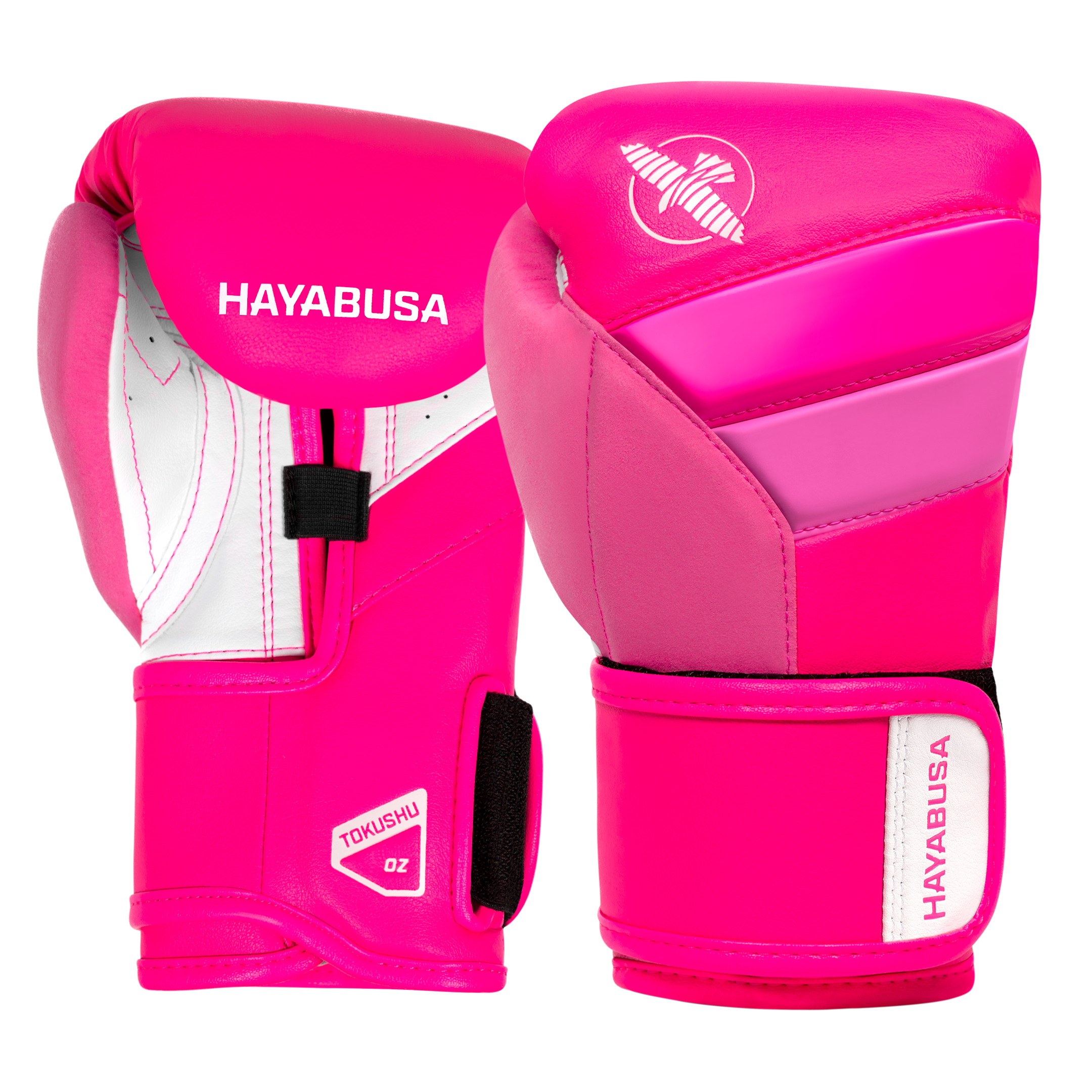 Coppia di guantoni rosa neon Hayabusa T3 per la boxe dei più piccoli