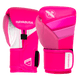Coppia di guantoni rosa neon Hayabusa T3 per la boxe dei più piccoli
