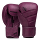 Guantoni da boxe Hayabusa T3 LX in pregiata pelle marrone Wine visti frontalmente