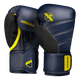 Paio di guantoni blu navy con inserti giallo acceso Hayabusa T3