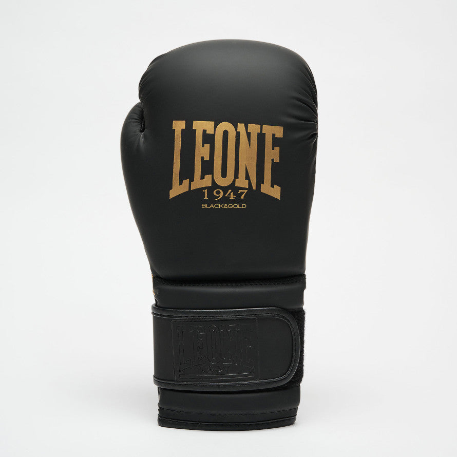 Guantoni da Boxe Leone 1947 Il Tecnico 2 GN211 Nero-Oro Guantoni da Boxe Leone 1947 Il Tecnico 2 GN211 Nero-Oro