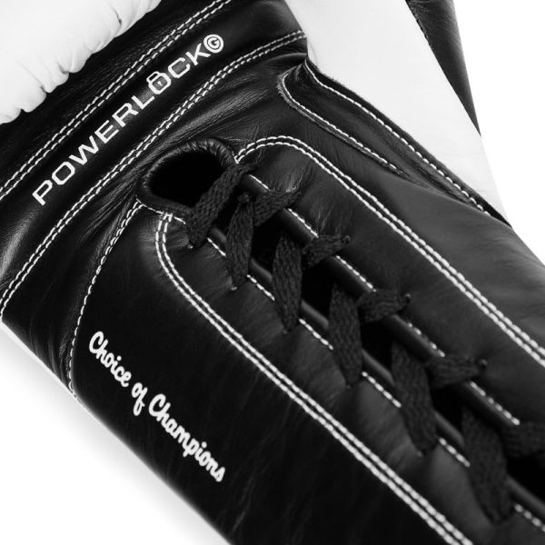 Luvas de couro Everlast Powerlock Pro OG com atacadores - ver img-6