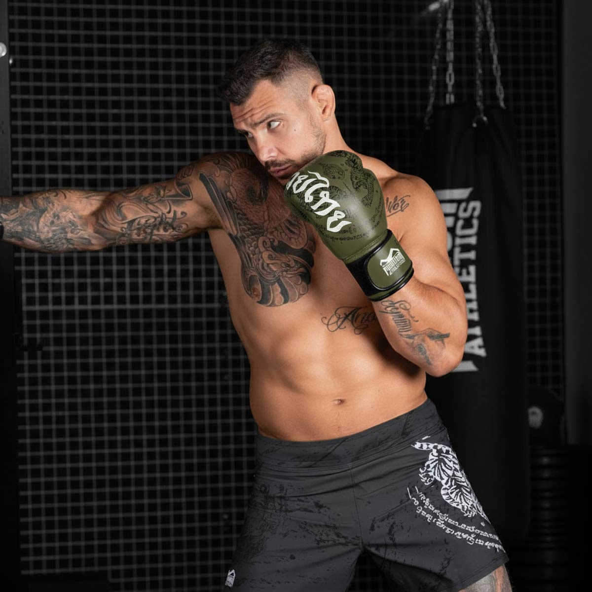 Guantoni da Boxe Muay Thai Phantom - vista img-18