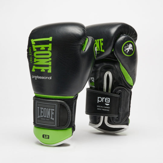 TOP TEN - Guantoni da Boxe FIGHT / Nero-Bianco / 10 oz TOP TEN - Guantoni da Boxe FIGHT / Nero-Bianco / 10 oz