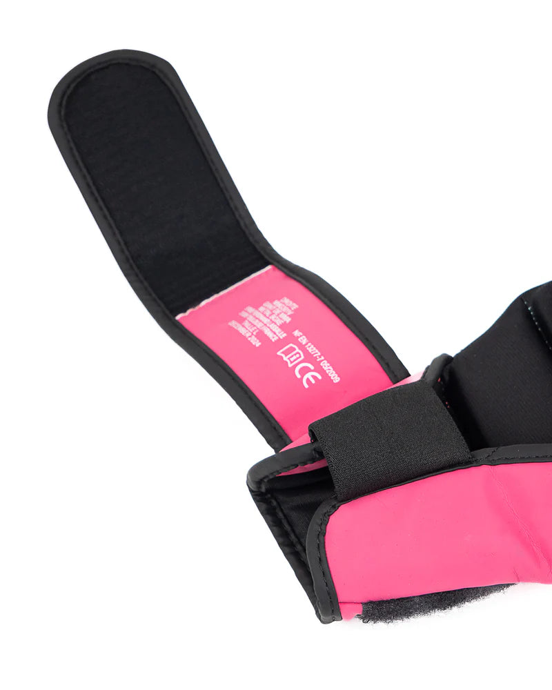 Vista del palmo guanti MMA Metal Boxe The Shell Miami Vibe supporto polso con fascia elastica