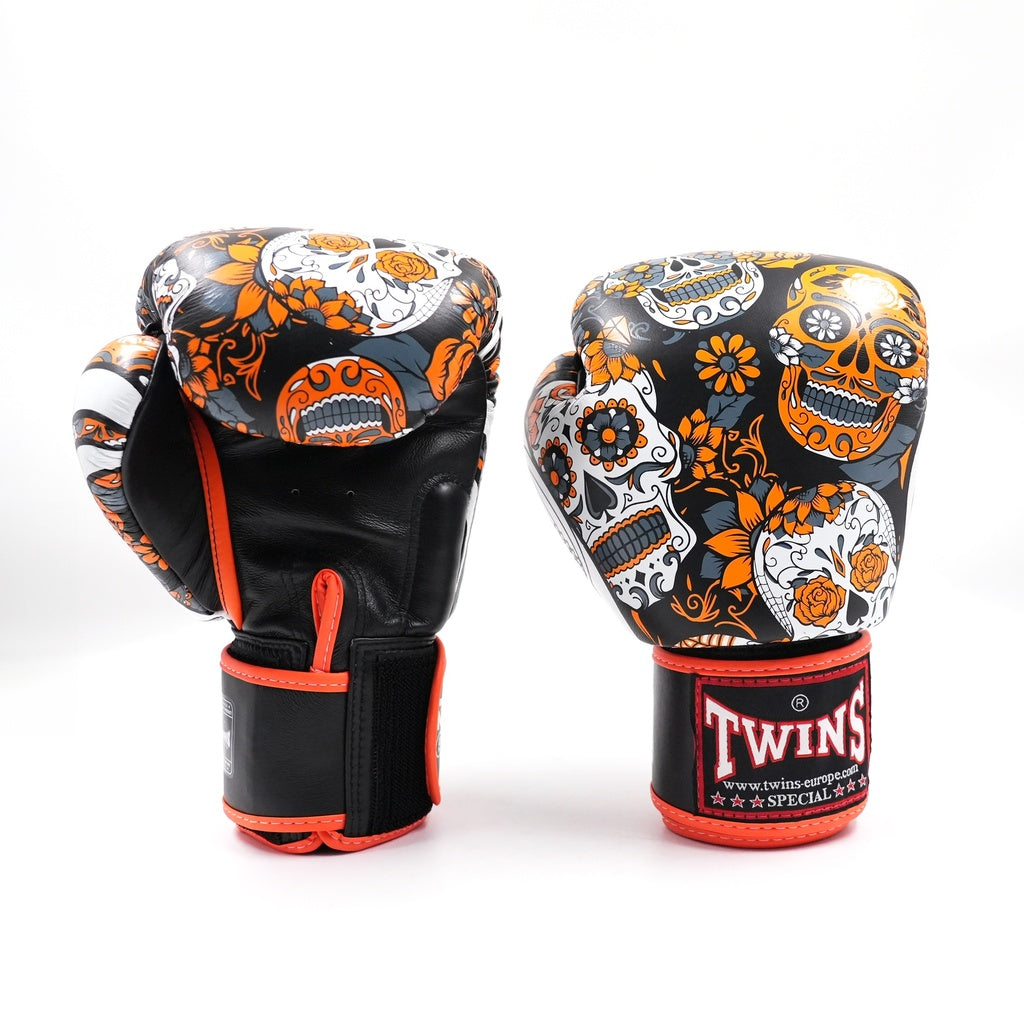 Twins Skull-handschoenen - detailweergave-2