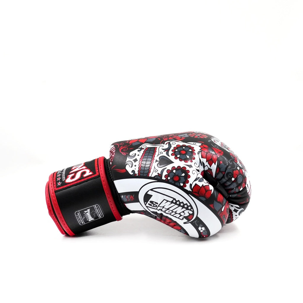 Twins Skull-handschoenen - detailweergave