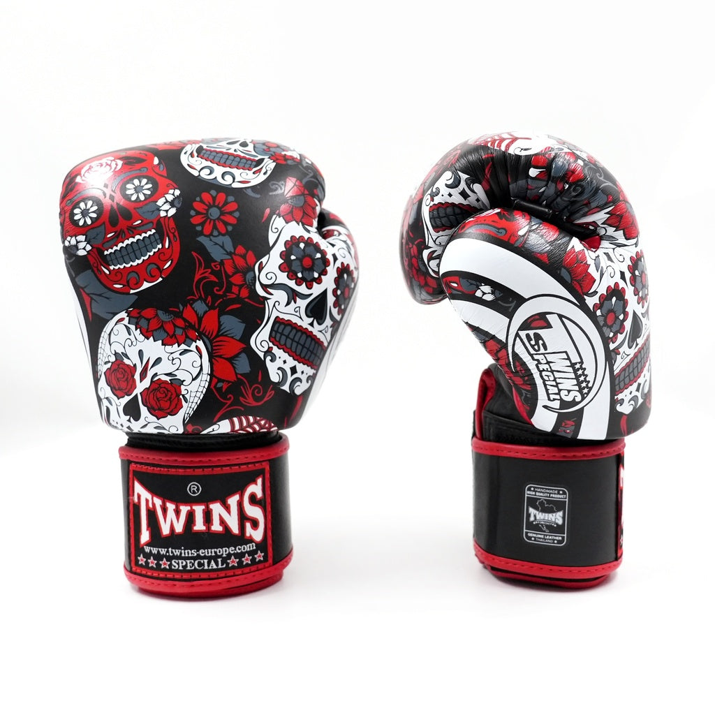 Twins Skull-handschoenen - achteraanzicht