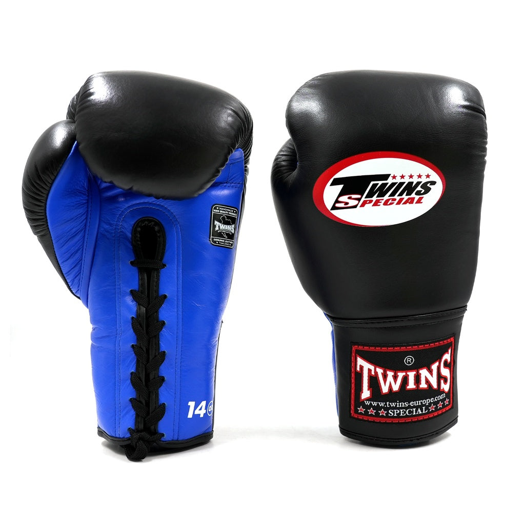 Gants Twins Special à lacets - Cuir uni