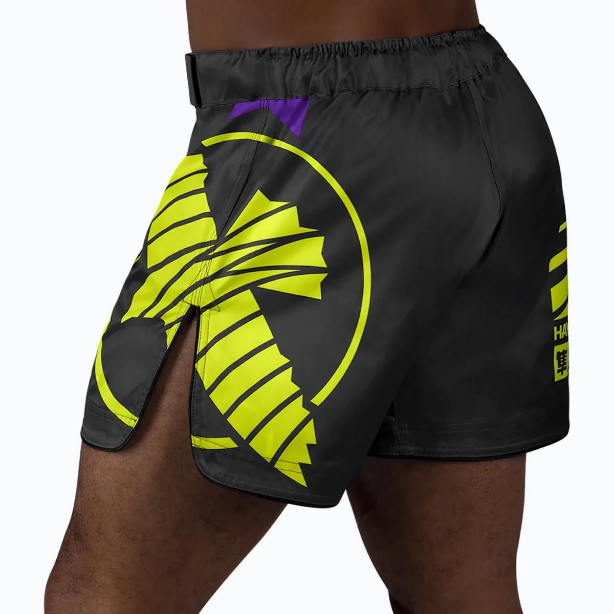 Pantaloncini Hayabusa Icon Mid-Thigh - Ideali per MMA e Grappling - Fight Club Store