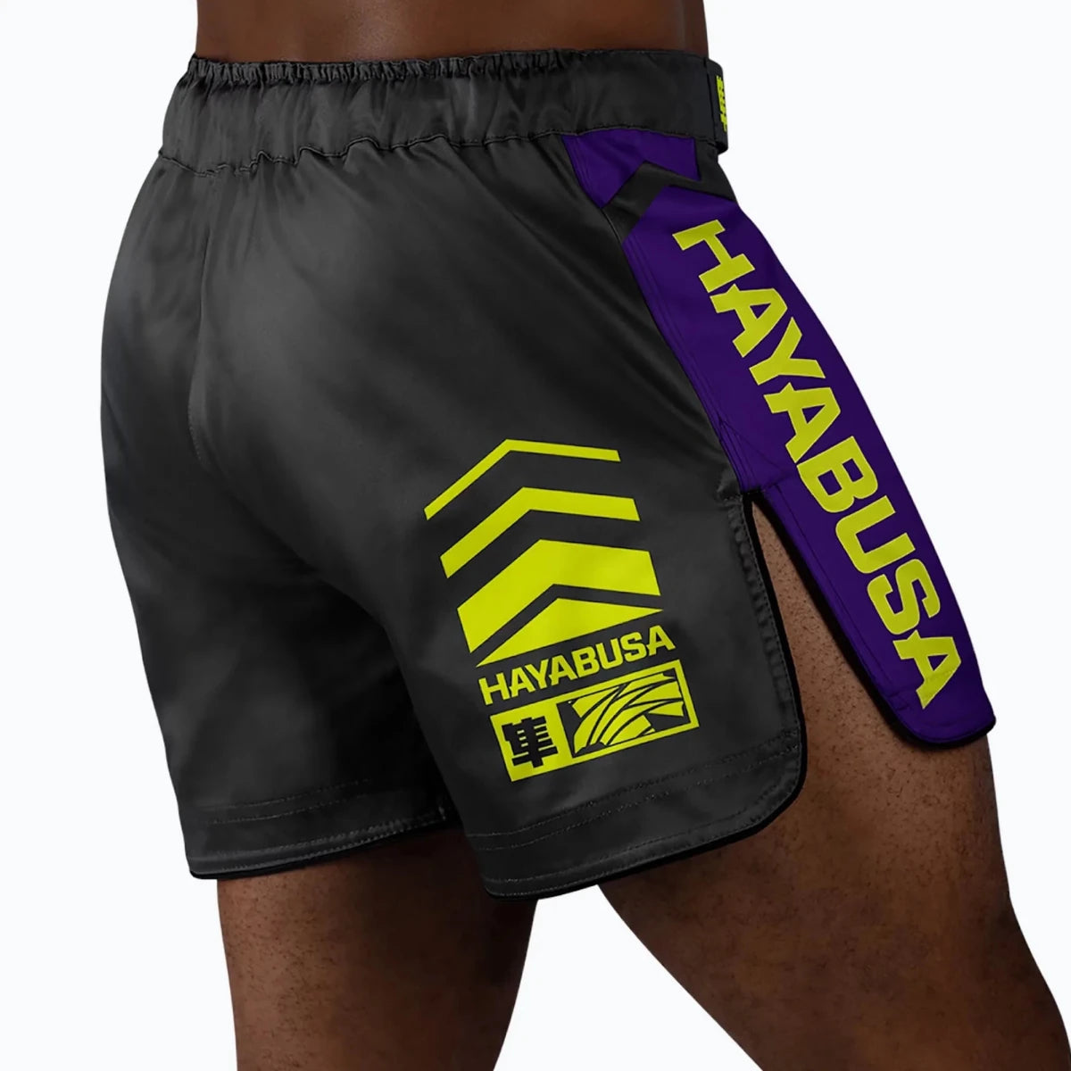 Pantaloncini Hayabusa Icon Mid-Thigh - Ideali per MMA e Grappling - Fight Club Store